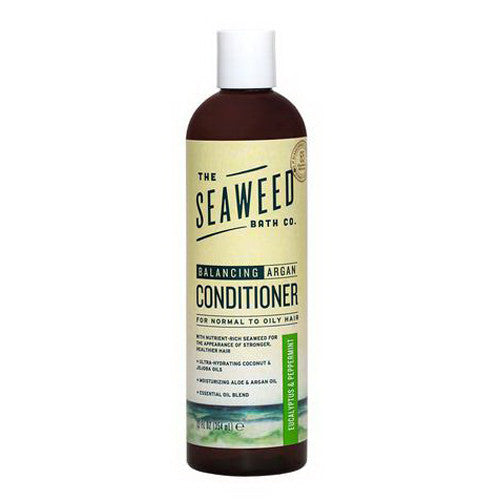 The Seaweed Bath Co Natural Balancing Eucalyptus and Peppermint Balancing Argan Hair Conditioner, 12 Oz